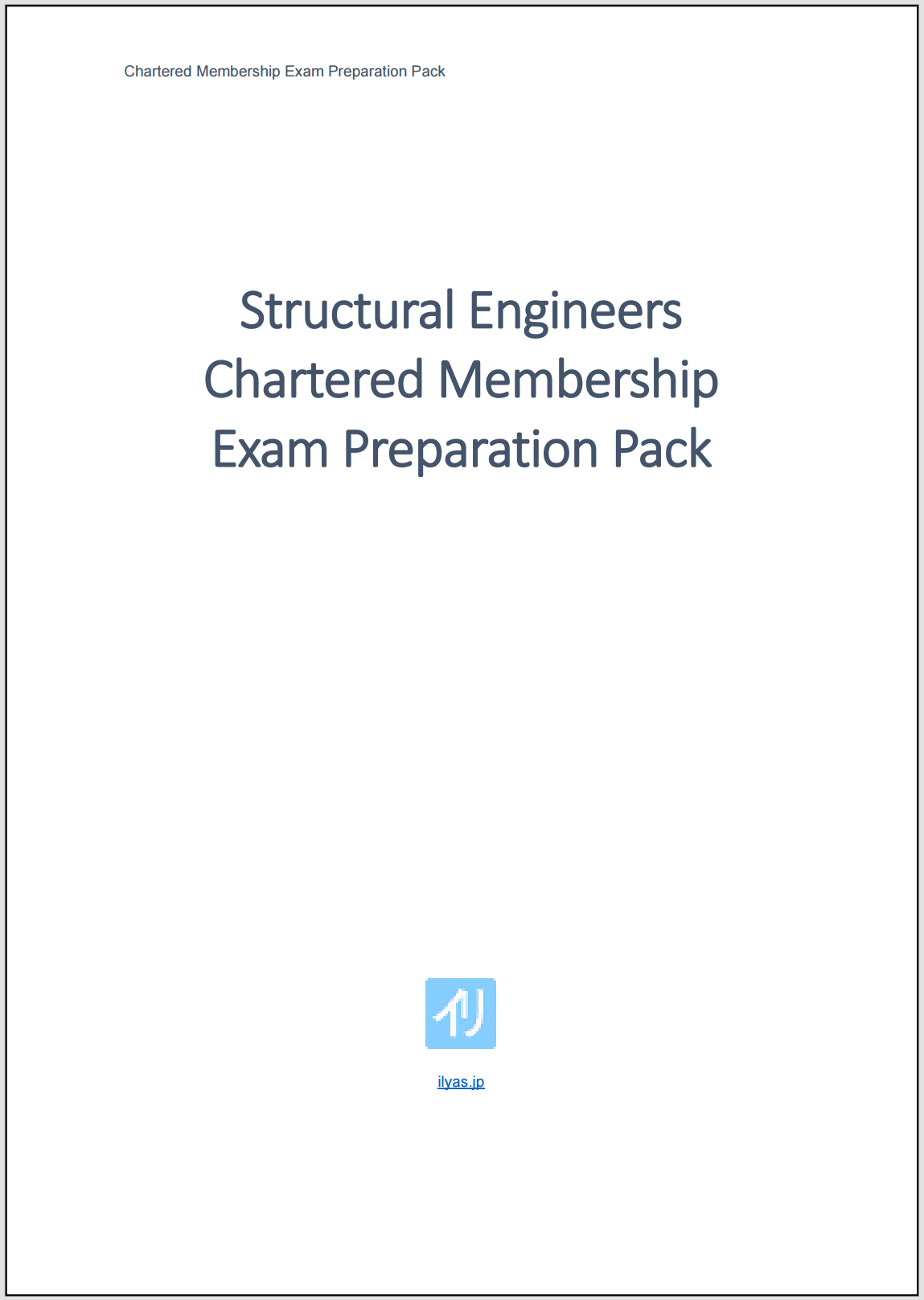 Exam Pack Cover Page
